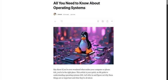 All You Need to Know About Operating Systems
